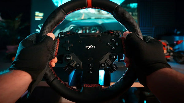 Master W AS Steering Wheel Setup in PXN SimRacing and LMU