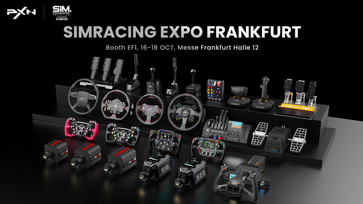 PXN at SimRacing Expo Frankfurt 2026: Racing Meets Flight