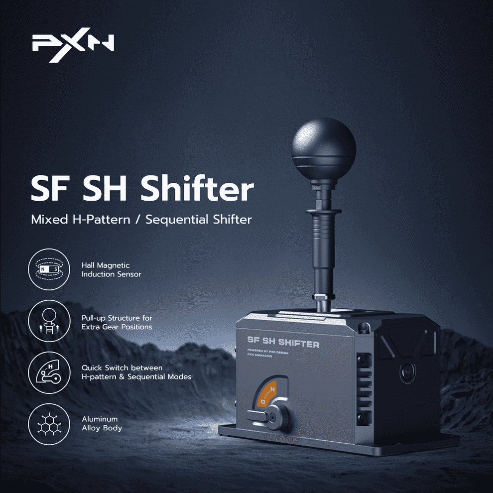 PXN SF SH Sim Racing Sequential Gear Shifter – PXN Official