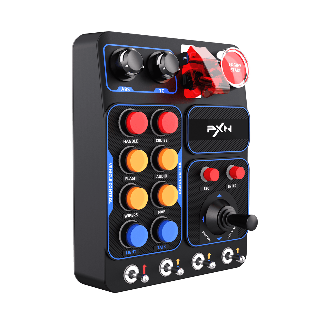 PXN CB1 Sim Racing Button Box for Truck Farm Sim – PXN Official