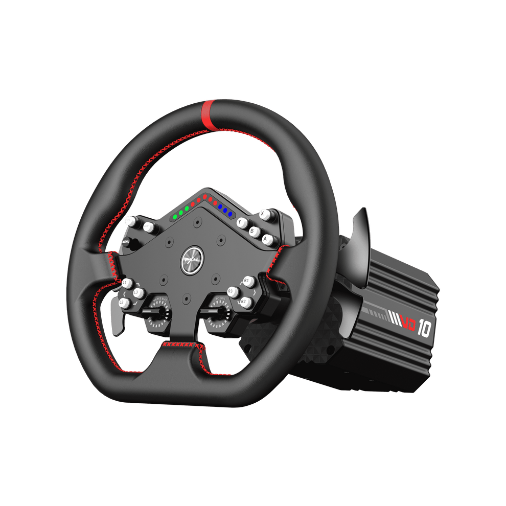 Keys Racing Wheel Red PXN Direct Drive Racing Wheel VD10 Bundle – PXN Official