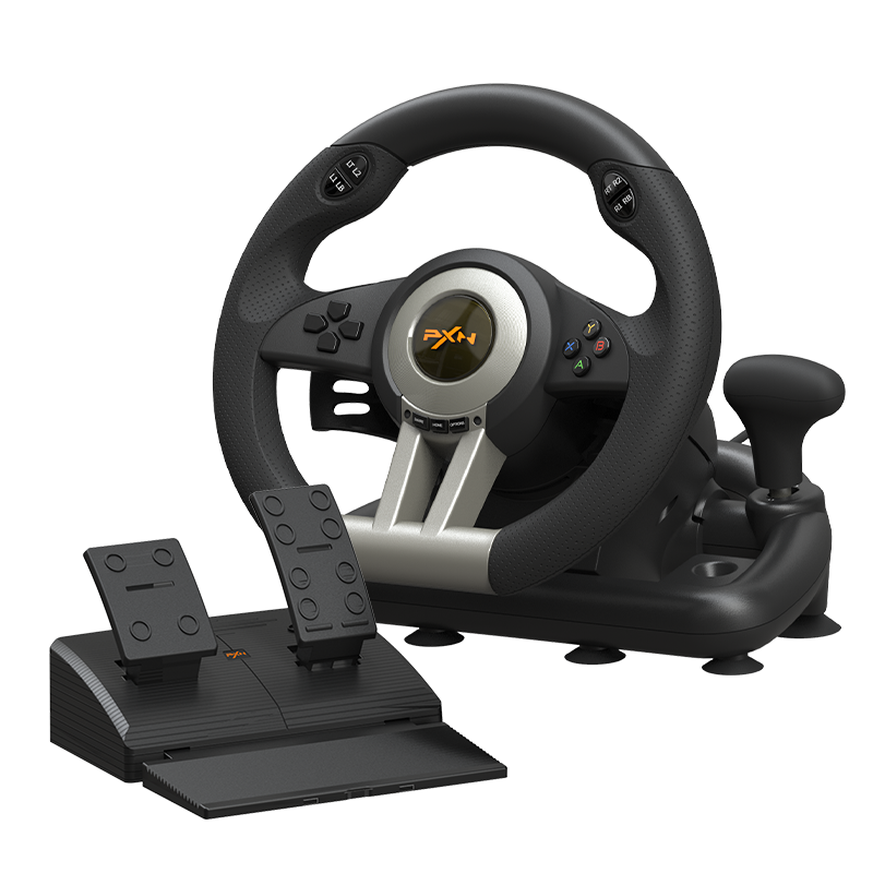その他 PXN V3 Pro PXN V3 Pro Gaming Wheel – 180° Vibration Steering for PC/PS4