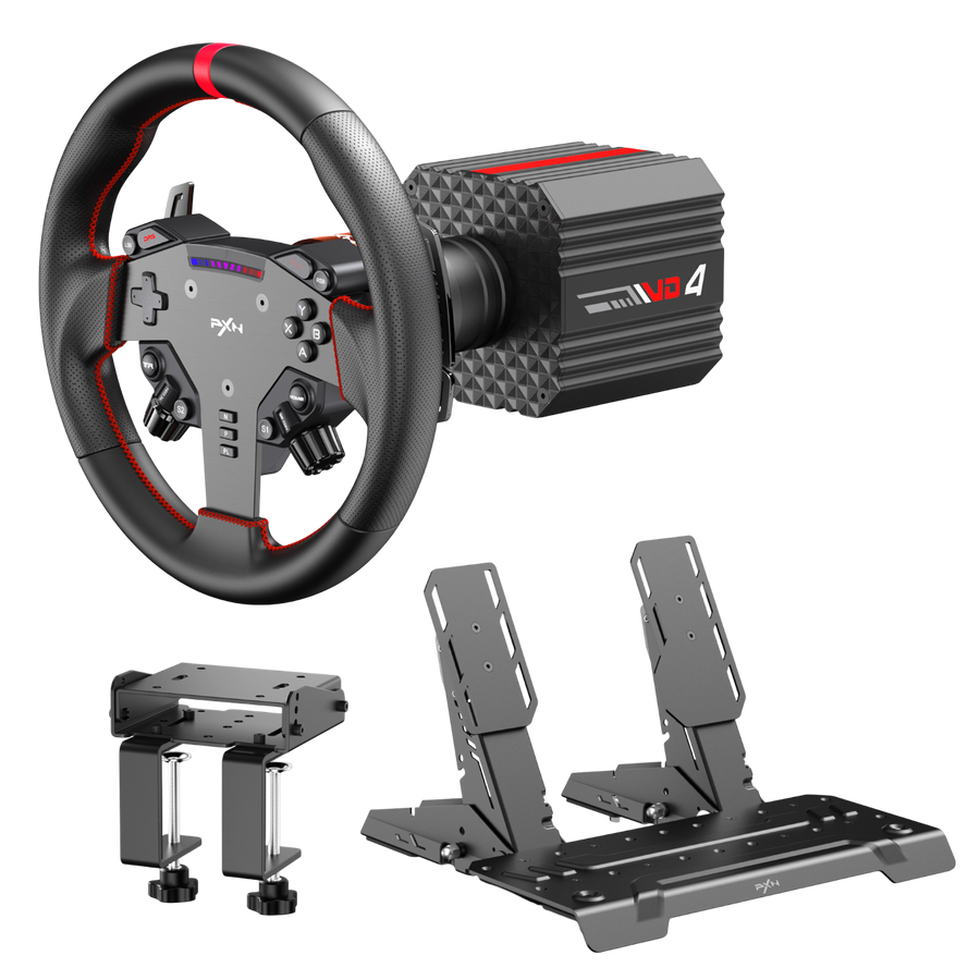 Conroller Wheel PXN Racing Wheel, Sim Racing, Gaming Wheel & Driving Simulation Gear ...