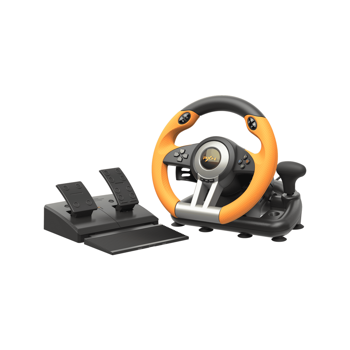 PXN V3 Pro 180 Usb Orange Racing Wheel With Pedals