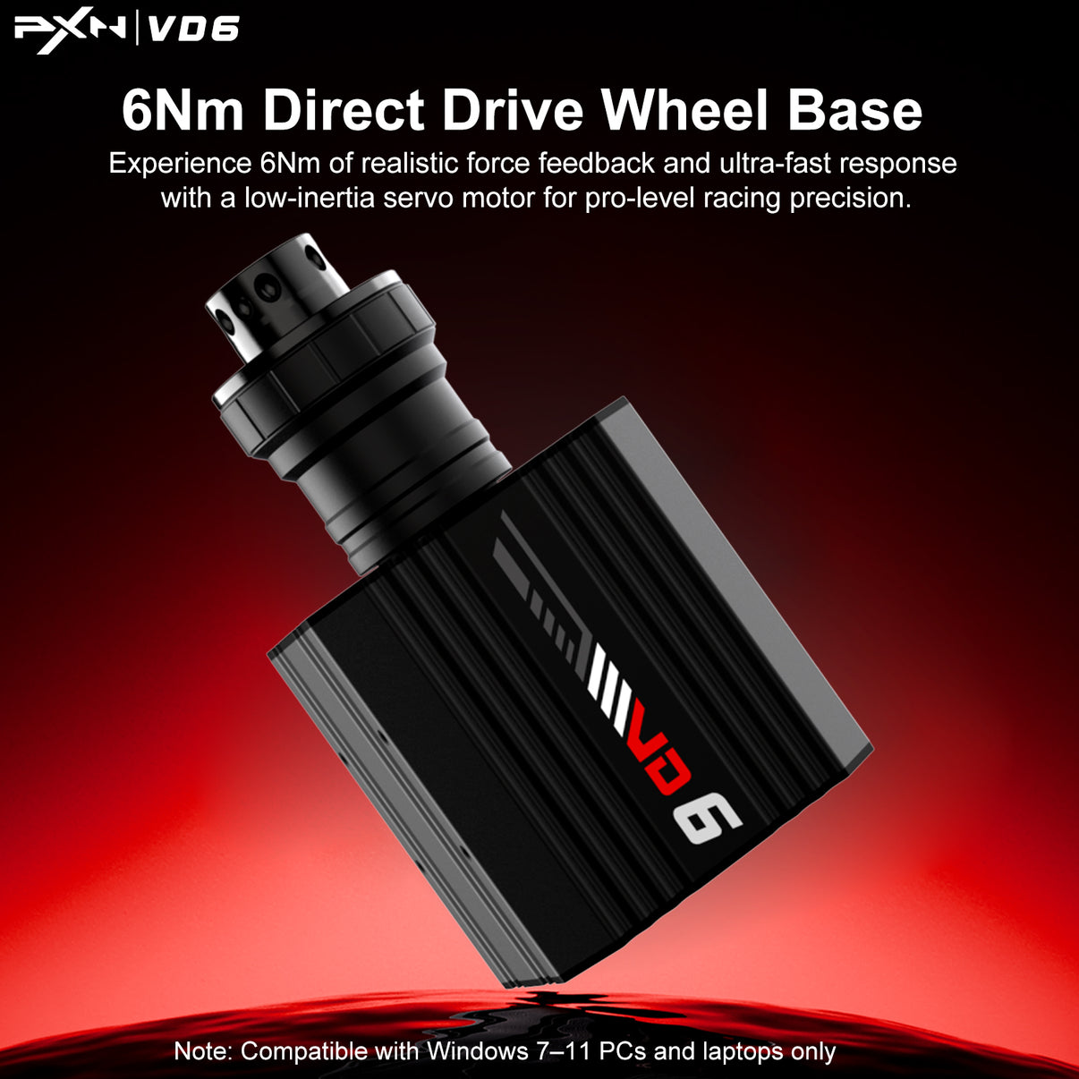 VD6 Direct Drive Wheel Bases | Sim Racing Bases | PXN – PXN Official