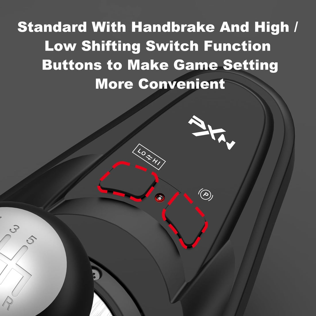 PXN A7 Gaming Gear Shifter 6 +1 Shift Lever – PXN Official